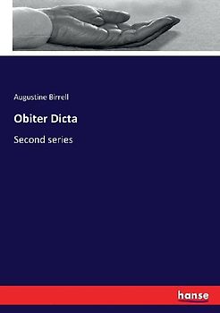 Obiter Dicta