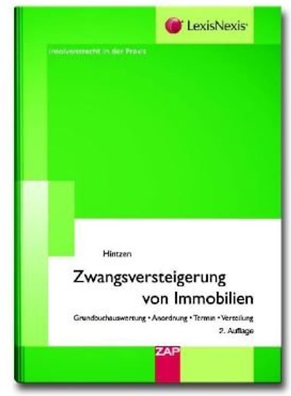 Zwangsversteigerung von Immobilien. Grundbuchauswertung | Anordnung | Termin | Verteilung