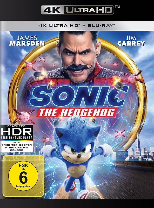 Sonic the Hedgehog 4K [inkl. Blu-ray] 4K Ultra HD Blu-ray