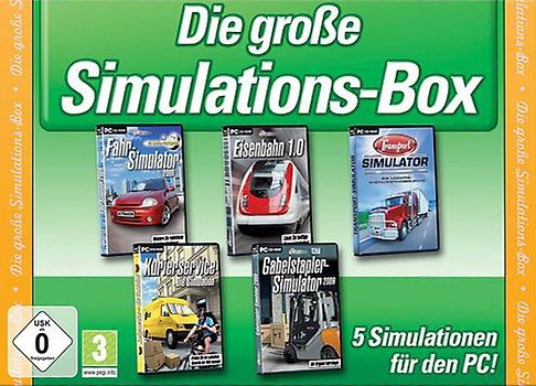 Die große Simulations-Box PC Spiele