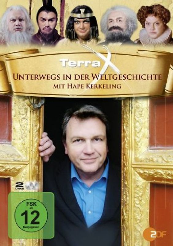 Terra X - Unterwegs in der Weltgeschichte (mit Hape Kerkeling) [2 DVDs] DVD