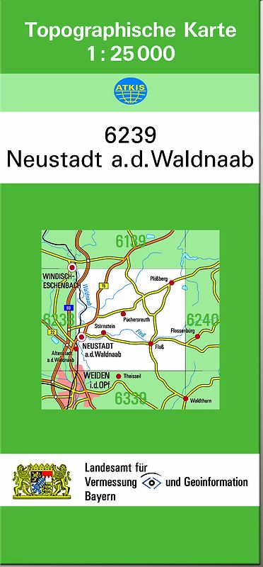 TK25 6239 Neustadt a.d.Waldnaab
