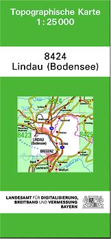 TK25 8424 Lindau (Bodensee)