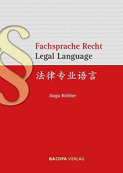 Fachsprache Recht. Legal Language.