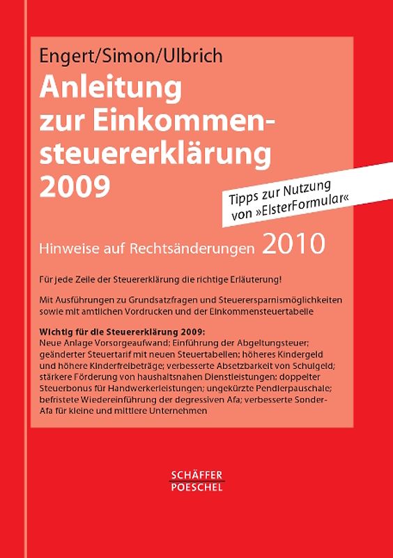 Anleitung zur Einkommensteuererklärung 2009