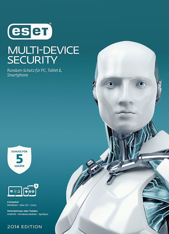 ESET Multi Device Security V7 (2014 Edition) - 5 User MacOS