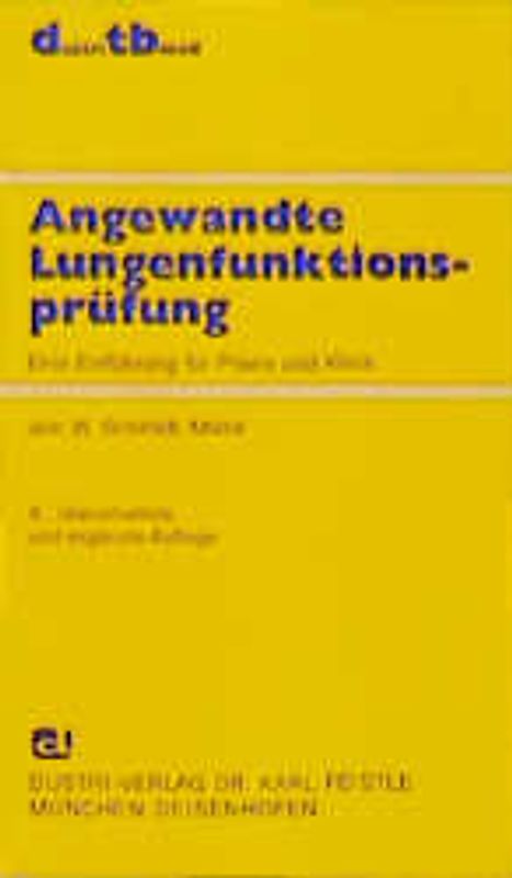 Angewandte Lungenfunktionsprüfung