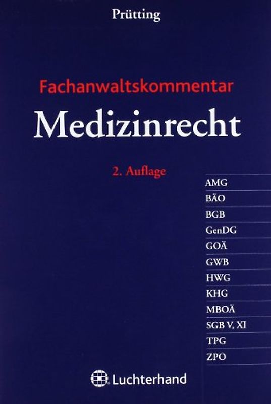 Fachanwaltskommentar Medizinrecht