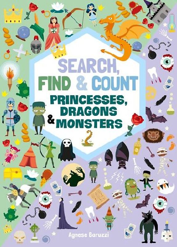 Search, Find & Count: Princesses, Dragons & Monsters