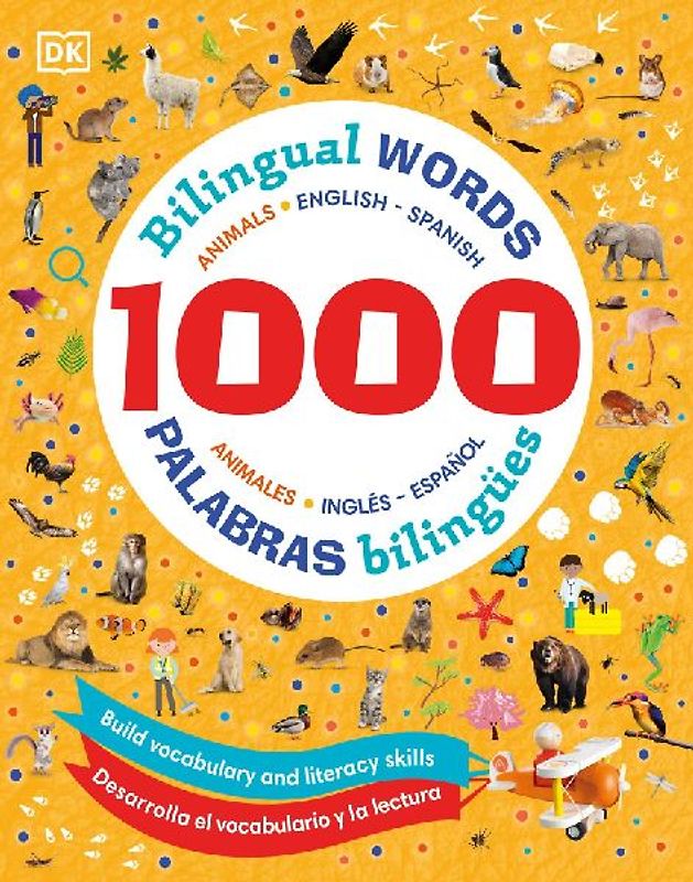 1000 Bilingual Words Animals - 1000 Palabras Bilingües Animales