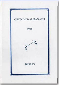 Bruno Groening - Almanach 1996