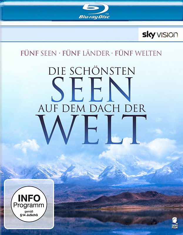 Die schönsten Seen auf dem Dach der Welt (SKY VISION) [Blu-ray] Blu-ray Disc