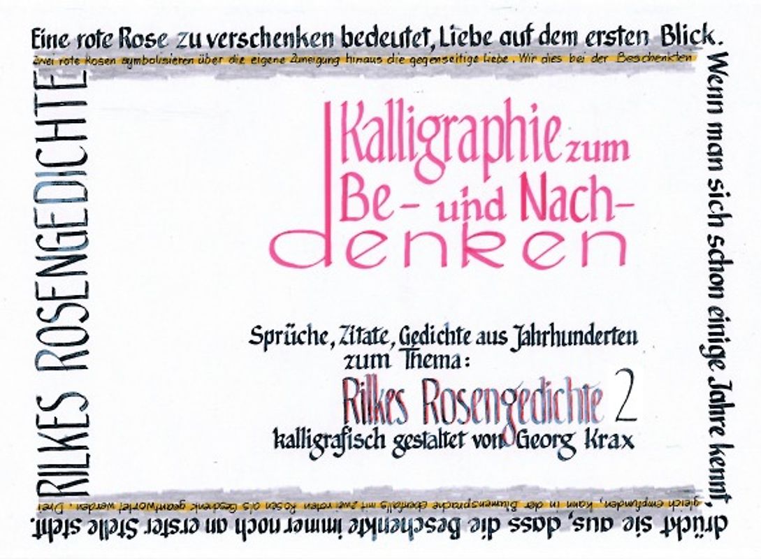 Rilkes Rosengedichte 2