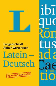Langenscheidt Abitur-Wörterbuch Latein-Deutsch - Buch + Online-Anbindung