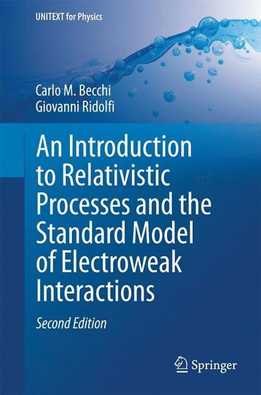 An Introduction to Relativistic Processes and the Standard Model of Electroweak Interactions