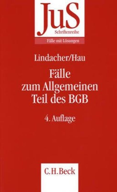 Fälle zum Allgemeinen Teil des BGB