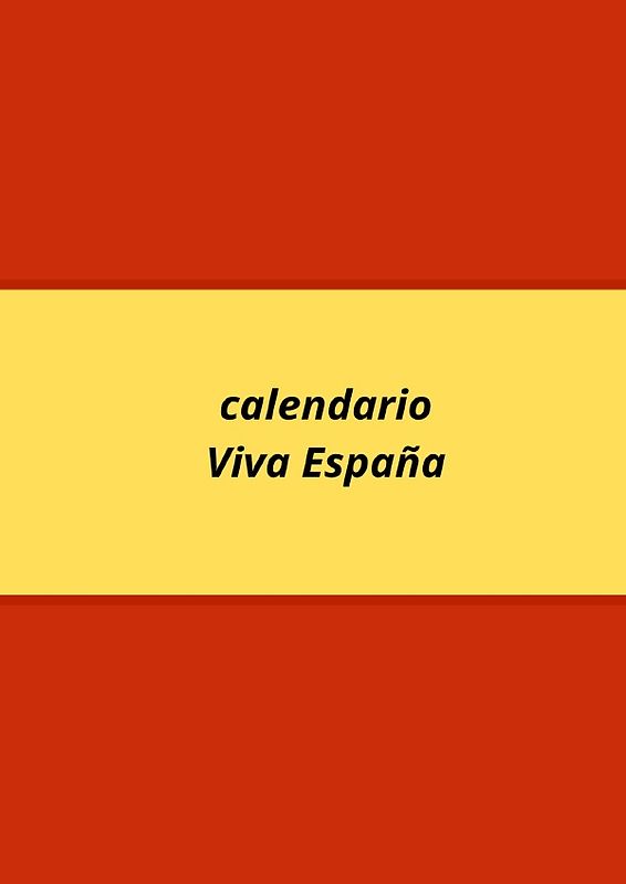 Calendario Viva España