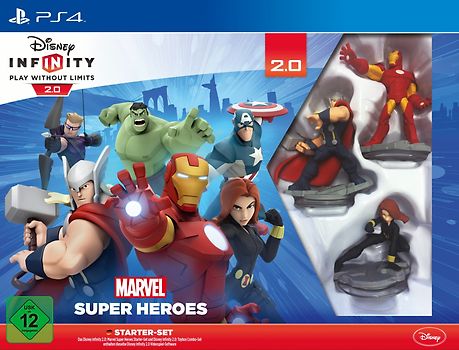 Disney Infinity 2.0: Marvel Super Heroes Starter-Set [inkl. 3 Figuren] Bundleversion