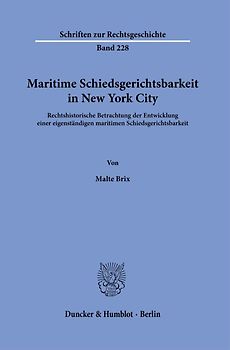 Maritime Schiedsgerichtsbarkeit in New York City