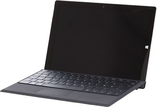 Microsoft Surface 3 10,8" 32GB [Wi-Fi, inkl. schwarzem Keyboard Dock, Type Cover 3] weiß