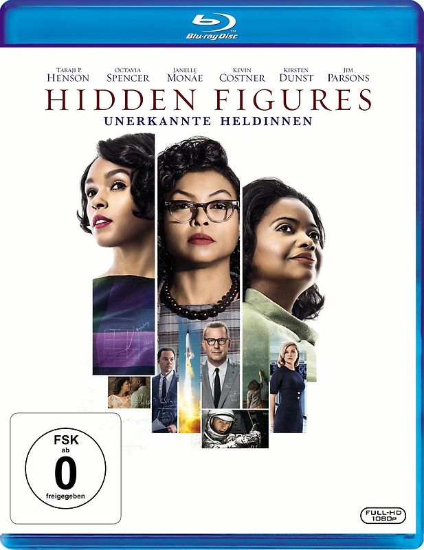 Hidden Figures - Unerkannte Heldinnen Blu-ray Disc
