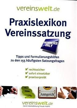 Praxislexikon Vereinssatzung