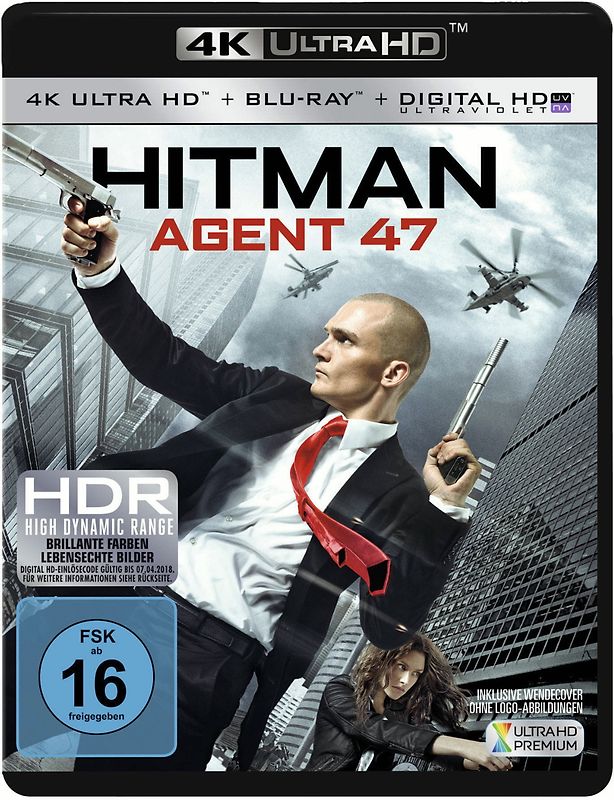 Hitman: Agent 47 [inkl. Blu-ray] 4K Ultra HD Blu-ray