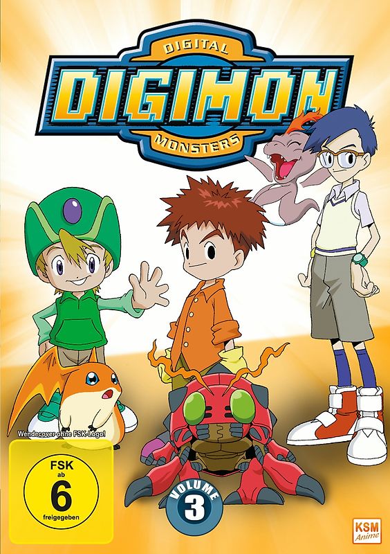 Digimon Adventure, Vol. 3 [3 Discs] DVD