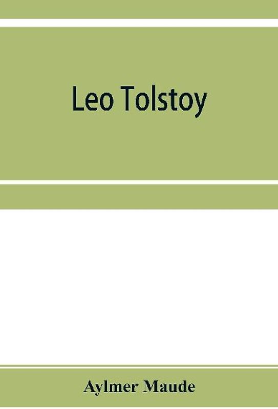 Leo Tolstoy