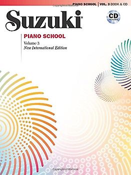 Suzuki Piano School New International Edition Piano Book and CD, Volume 3