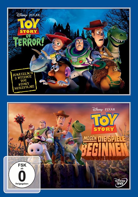Toy Story of Terror / Toy Story - Mögen die Spiele beginnen DVD