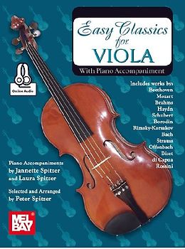 Easy Classics for Viola with Piano Accompaniment