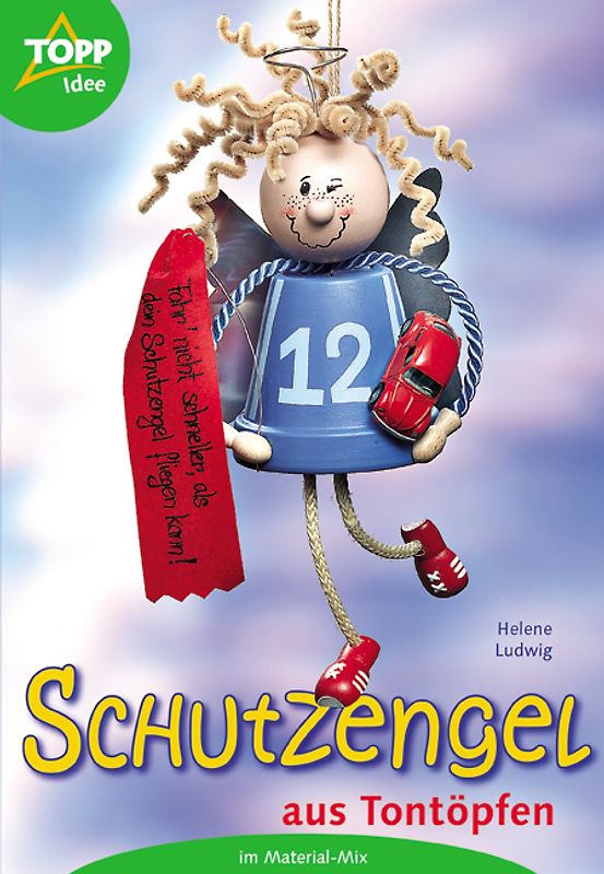 Schutzengel aus Tontöpfen