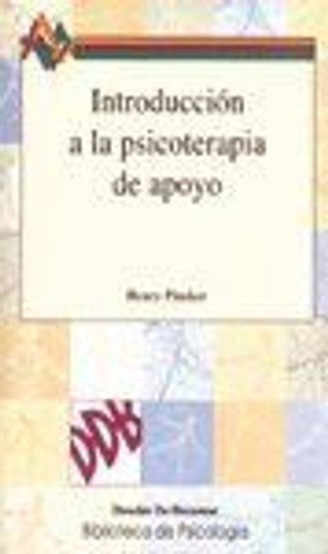 Introducción a la psicoterapia de apoyo