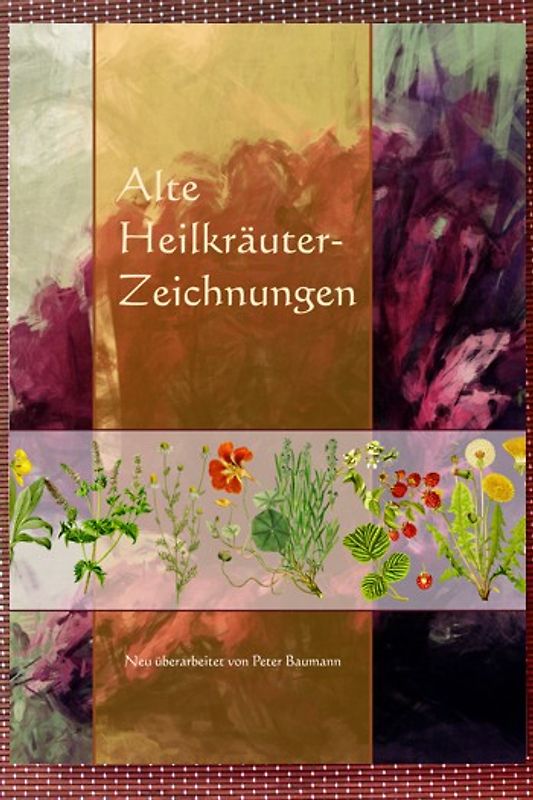 Alte Heilkräuter-Zeichnungen
