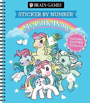 Brain Games - Sticker by Number: My Little Pony
