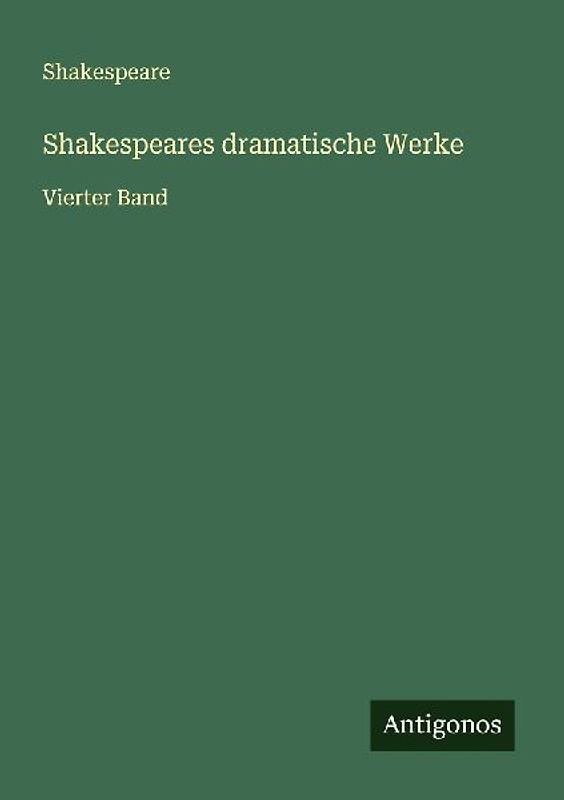 Shakespeares dramatische Werke