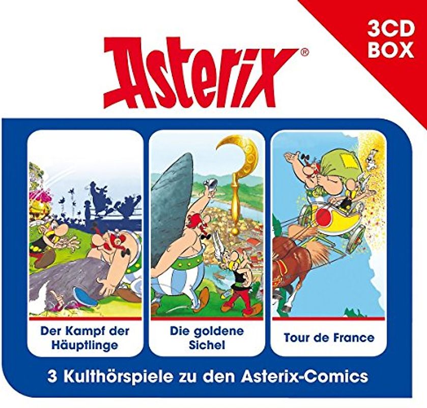Asterix - Asterix-3-CD Hörspielbox Vol.2