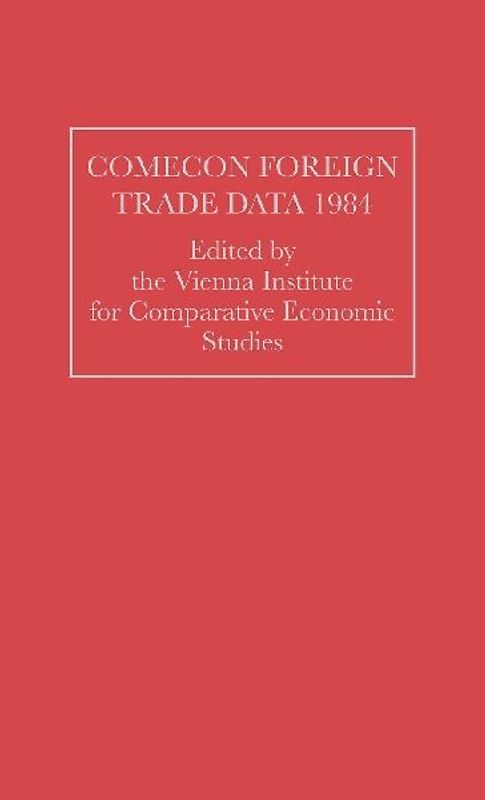 Comecon Foreign Trade Data 1984