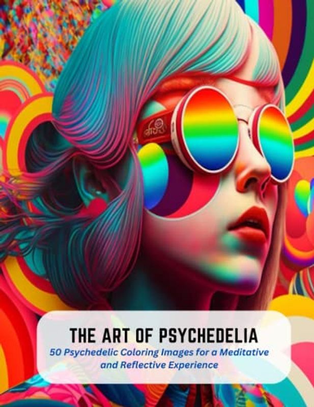 The Art of Psychedelia: 50 Psychedelic Coloring Images for a Meditative and Reflective Experience