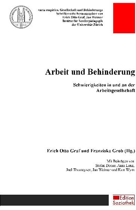 Arbeit und Behinderung