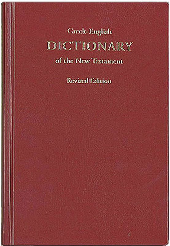 A Concise Greek-English Dictionary of the New Testament