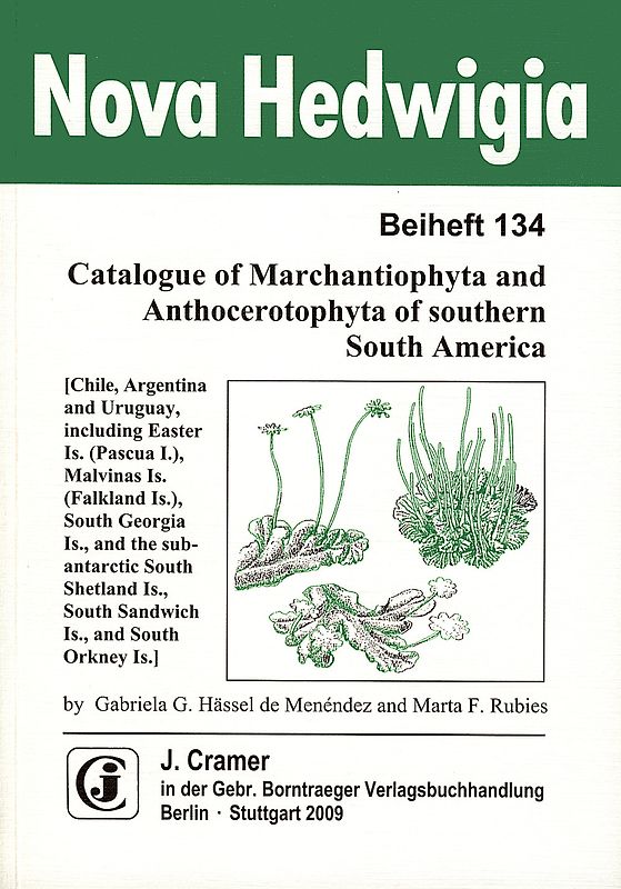 Catalogue of Marchantiophyta and Anthocerotophyta of southern South America