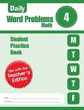 Daily Word Problems Math, Grade 4 Student Workbook