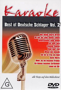 Best of Karaoke - Deutsche Schlager Vol. 02 DVD