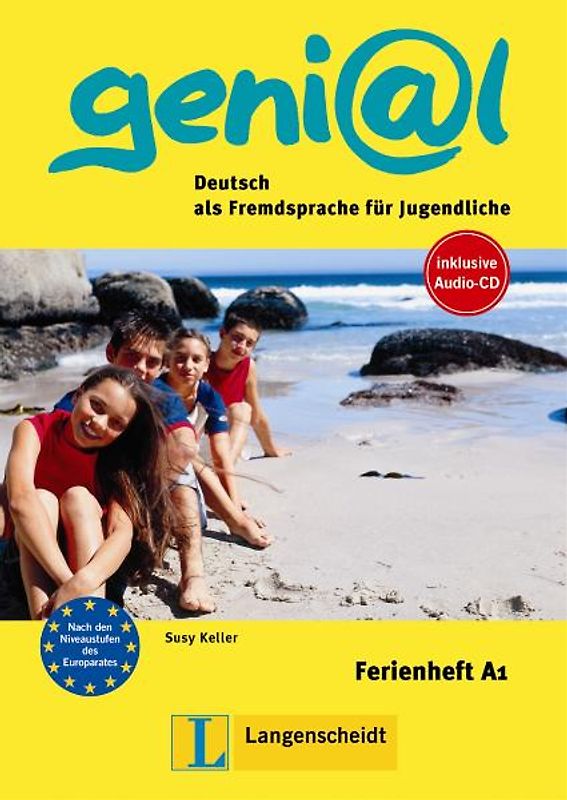 Ferienhefte geni@l - Ferienheft A1 mit Audio-CD