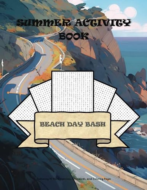 Beach Day Bash: Summer Activity Book (Children's Activity Books)