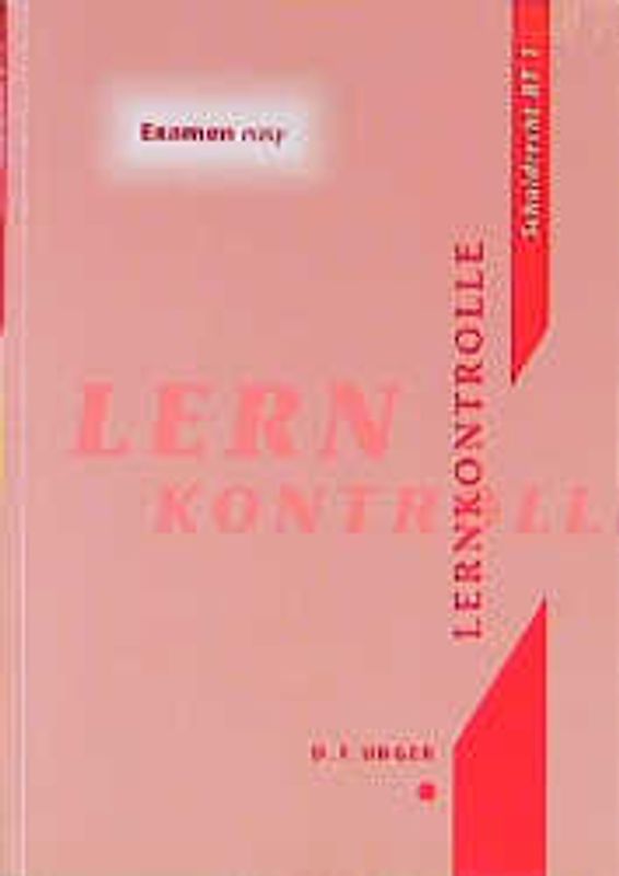 Schuldrecht BT 1. Lernkontrolle