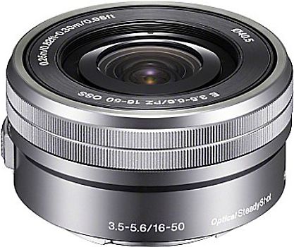 Sony E 16-50 mm F3.5-5.6 OSS PZ 40,5 mm Filtergewinde (Sony E-mount Anschluss) silber