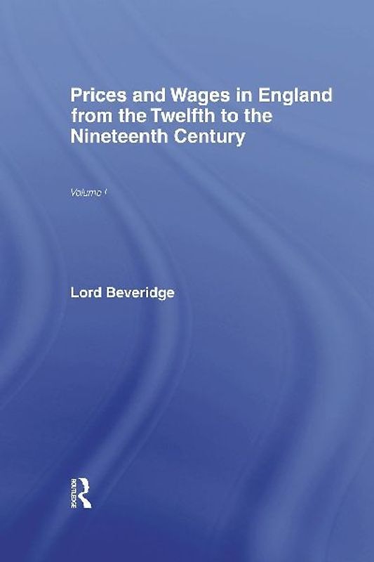 Prices and Wages in England